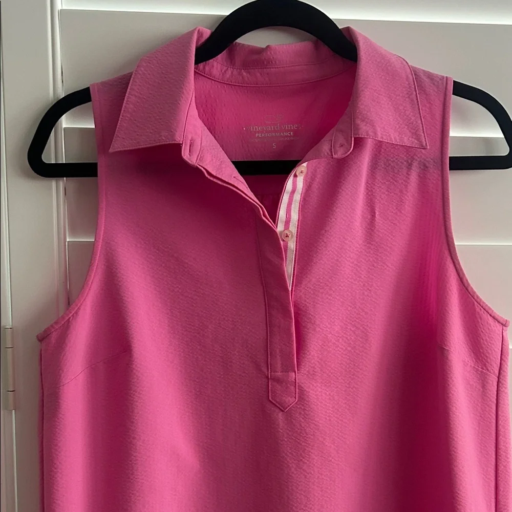 Vineyard Vines Pink Mini Dress - Picture 3 of 4